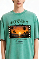 ANANKE Missed the Sunset Vintage Wash Tee