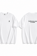ANANKE Slogan Line Tee | 100% Cotton Streetwear T-Shirt