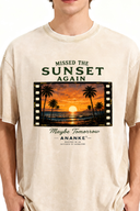 ANANKE Missed the Sunset Vintage Wash Tee