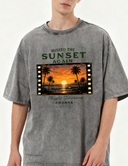 ANANKE Missed the Sunset Vintage Wash Tee