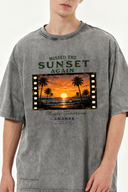 ANANKE Missed the Sunset Vintage Wash Tee