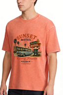 ANANKE Sunset Motel Vintage Wash Tee