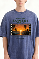 ANANKE Missed the Sunset Vintage Wash Tee