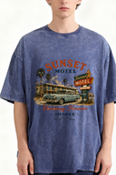 ANANKE Sunset Motel Vintage Wash Tee