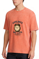 ANANKE Good Days Are Late Vintage Wash Tee