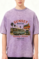 ANANKE Sunset Motel Vintage Wash Tee