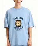 ANANKE Good Days Are Late Vintage Wash Tee