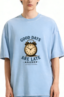 ANANKE Good Days Are Late Vintage Wash Tee
