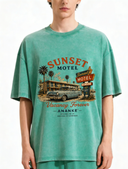 ANANKE Sunset Motel Vintage Wash Tee