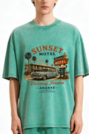 ANANKE Sunset Motel Vintage Wash Tee