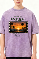 ANANKE Missed the Sunset Vintage Wash Tee