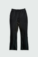 FATE HEAVYWEIGHT FLEECE FLARED SWEATPANTS - BLACK