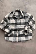 ARES BRUSHED MOHAIR FLANNEL SHACKET - Lifestyle Shot - ANANKE