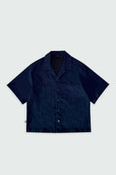 CROPPED CUBAN BUTTON DOWN SHIRTS