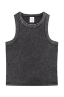 ANANKE Snow Wash Cropped Tank Top | Heavyweight Cotton Tank