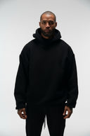 DESTINY POLAR FLEECE HOODIE - BLACK