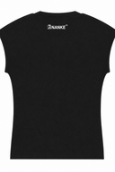 ANANKE U-Neck Baby Tee | Fitted Ribbed Cotton Top