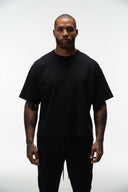 FATE HEAVYWEIGHT CROPPED TEE - BLACK