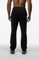 FATE HEAVYWEIGHT FLEECE FLARED SWEATPANTS - BLACK