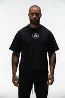 ETERNITY HEAVYWEIGHT CROPPED TEE - BLACK