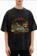 ANANKE Sunset Motel Vintage Wash Tee