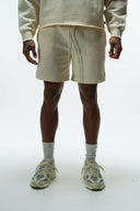 FATE HEAVYWEIGHT FLEECE SHORT - CREAM