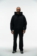 FATE HEAVYWEIGHT FLEECE CARPENTER SWEATPANTS - BLACK