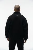 DESTINY POLAR FLEECE ANORAK - BLACK
