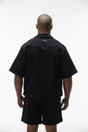 CROPPED CUBAN BUTTON DOWN SHIRTS