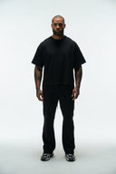 FATE HEAVYWEIGHT CROPPED TEE - BLACK