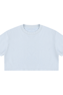 ANANKE Snow Wash Boxy Tee | Heavyweight Crop Streetwear Tee