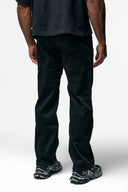 STRAIGHT LEG KNIT JEAN - BLACK
