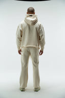 FATE HEAVYWEIGHT FLEECE CARPENTER SWEATPANTS - CREAM