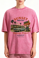 ANANKE Sunset Motel Vintage Wash Tee
