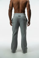 FATE HEAVYWEIGHT FLEECE CARPENTER SWEATPANTS - HEATHER GREY