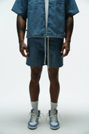 HEIR RELAXED SHORT - MEDIUM BLUE