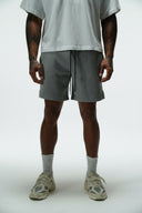 FATE HEAVYWEIGHT FLEECE SHORT - HEATHER GREY