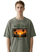 ANANKE Missed the Sunset Vintage Wash Tee