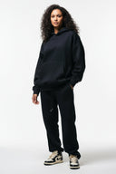 FATE HEAVYWEIGHT FLEECE HOODIE - BLACK