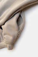 Foundation Zip Hoodie in CAFE MOCHA - Lifestyle Shot - ANANKE