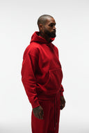 FATE HEAVYWEIGHT FLEECE HOODIE - RED