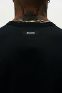 FATE HEAVYWEIGHT CROPPED TEE - BLACK