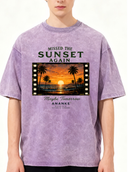 ANANKE Missed the Sunset Vintage Wash Tee