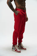 FATE HEAVYWEIGHT FLEECE JOGGER - RED