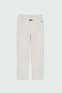 FATE HEAVYWEIGHT FLEECE STRAIGHT LEG SWEATPANTS - CREAM - ANANKE