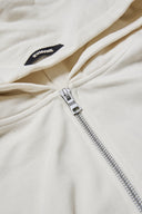 FATE HEAVYWEIGHT FLEECE DOUBLE ZIP HOODIE - CREAM - ANANKE