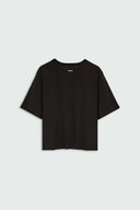 FATE HEAVYWEIGHT CROPPED TEE - BLACK - ANANKE