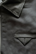 CANVAS CHORE JACKET - BLACK