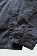 CANVAS CHORE JACKET - BLACK