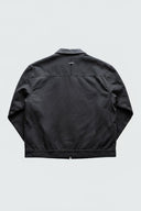 CANVAS CHORE JACKET - BLACK